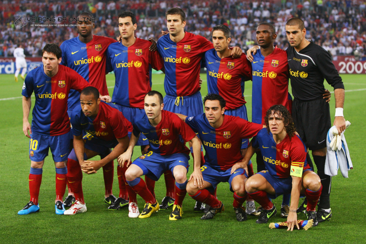 Đội hình Barcelona thời hoàng kim có những cầu thủ nào thi đấu?