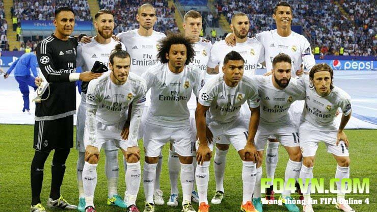 Mô phỏng chiến thuật : Real Madrid 2017-2018