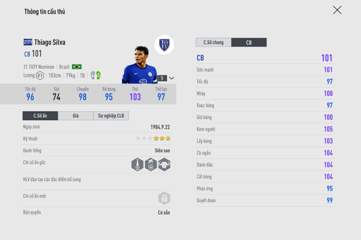 Review Thiago Silva 21TY-N