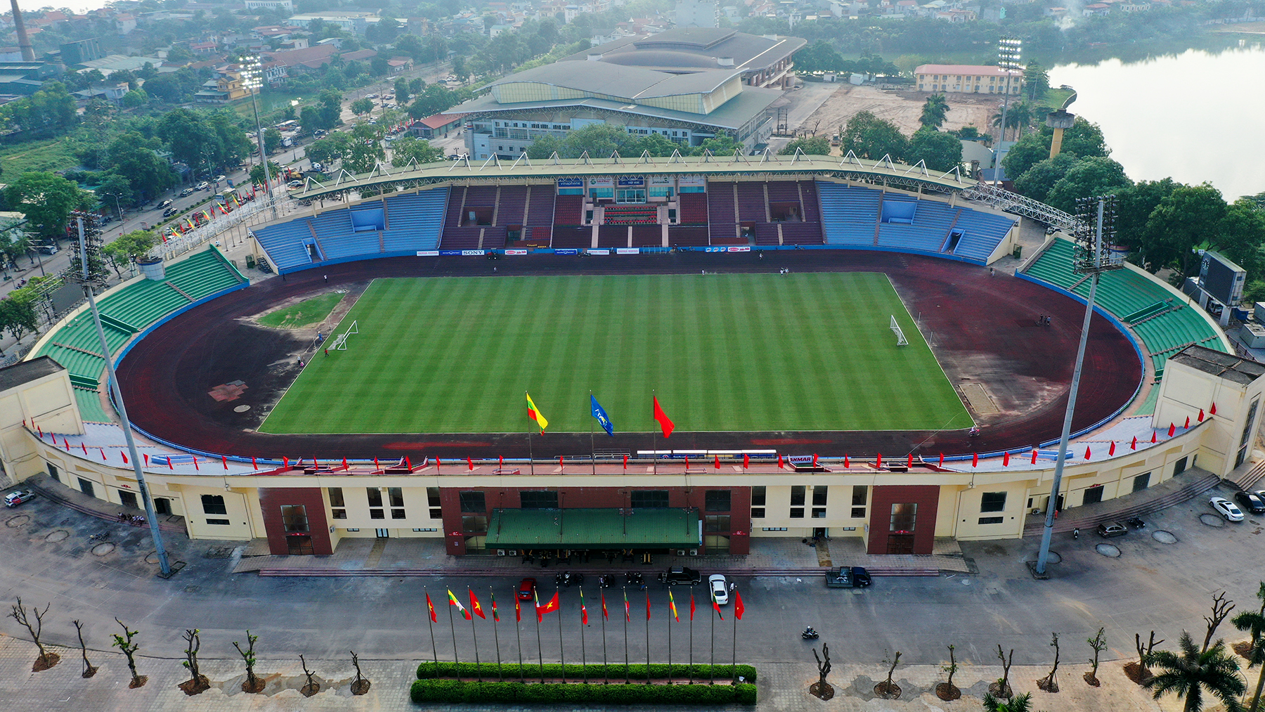 Sân vận động Việt Trì – Sân cỏ chất lượng của vùng đất Tổ
